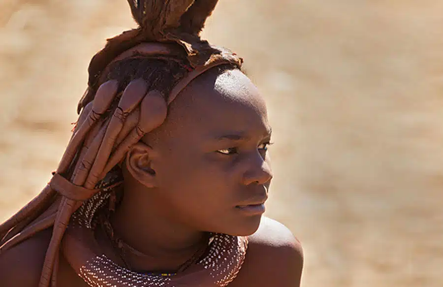Namibian tribes woman